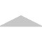 Ekena Millwork Peaked Cap Smooth Architectural Grade PVC Pediment, 46"W x 12-1/2"H x 2"P (Pitch 6/12) PEDPS046X125PKC00 - alternate 6